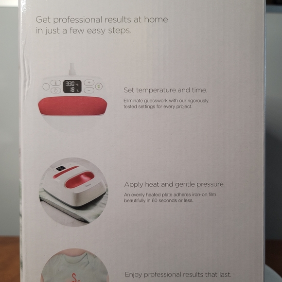 Provo Craft Cricut EasyPress 2 Raspberry - Picture 2 of 6